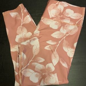 Aerie Floral Leggings Size XL